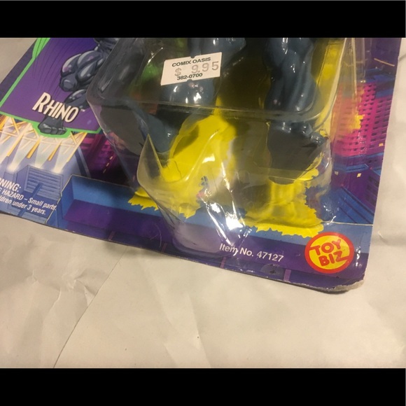 NEW Rhino & Battle Ravaged Spiderman Figures - Picture 10 of 13